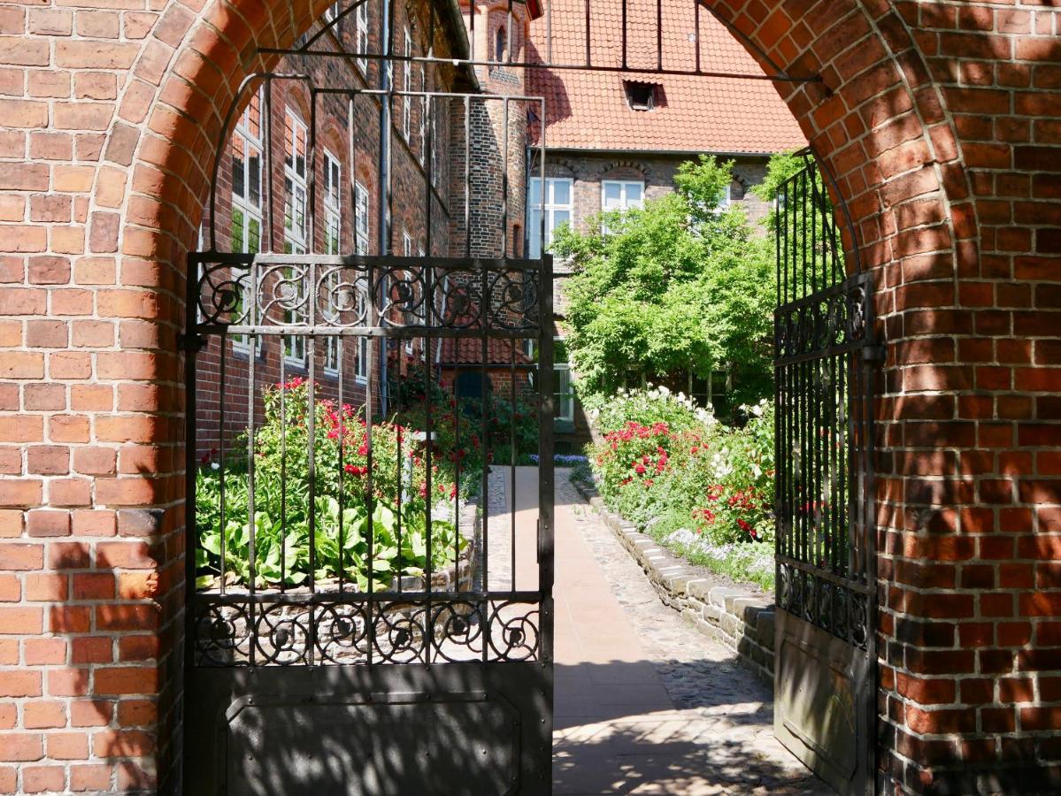 Zentrales Altstadt - Apartment In Lueneburg Mit Terrasse & Parkplatz מראה חיצוני תמונה